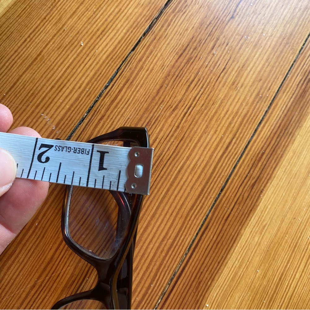 Y2k Gucci GG 3198 086 Eyeglasses Frames Rectangle GG Guccissima Brown black - Picture 9 of 10